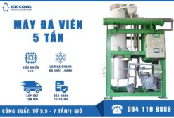 Máy làm đá viên tinh khiết 5 tấn