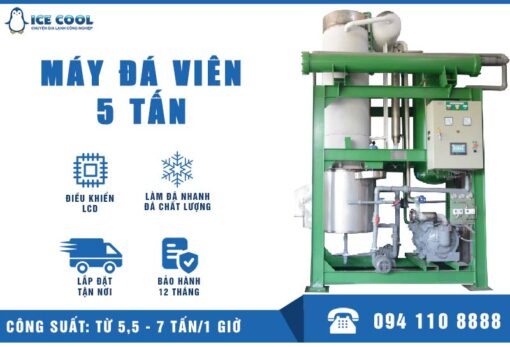 Máy làm đá viên tinh khiết 5 tấn