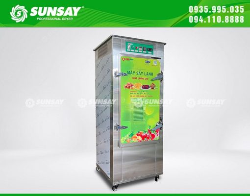 Máy sấy SUNSAY 20 khay sấy được từ 90 đến 100 kg 1 mẻ