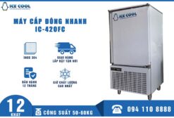 Máy cấp đông nhanh 12 khay