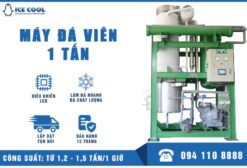 Máy làm đá viên tinh khiết 1 tấn