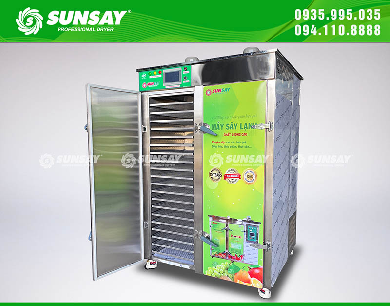 Máy sấy lạnh 40 khay thương hiệu SUNSAY