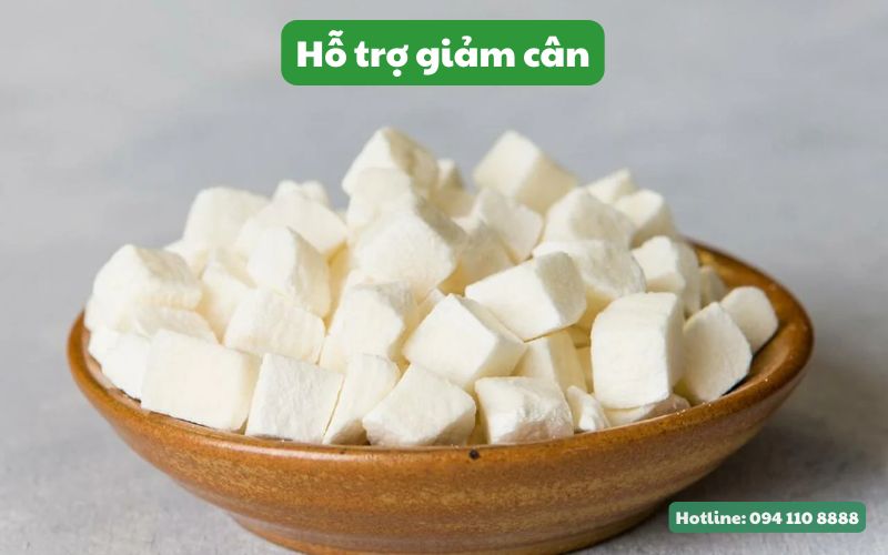 Khoai tây sấy hỗ trợ giảm cân