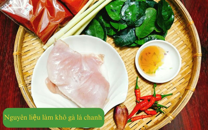 Cách làm khô gà lá chanh ngon với nguyên liệu đơn giản