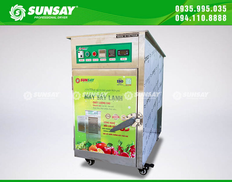 Máy sấy lạnh đối lưu 9 khay