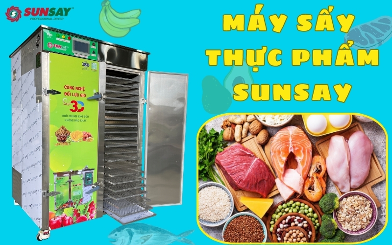 Máy sấy thực phẩm SUNSAY