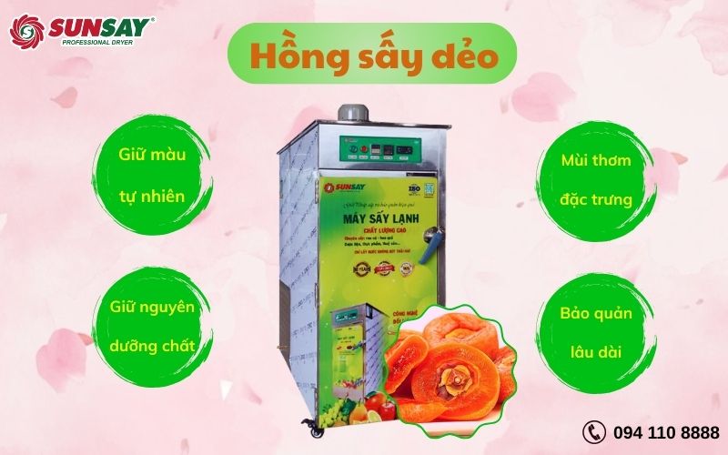 Hồng sấy dẻo